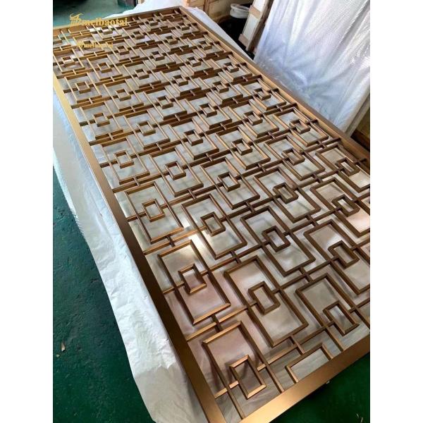 o divisor de sala de aço inoxidável de 3048mm, metal HRB100 decorativo seleciona exterior