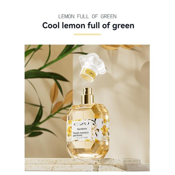 50mL Eau de Toilette France Gardenia Youth Memory Perfume for Women Stay Fragrance