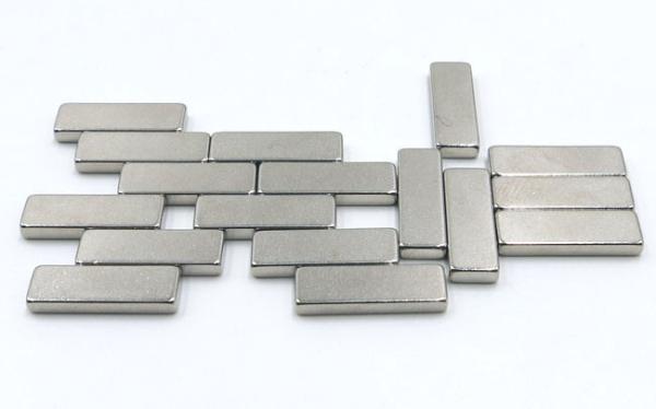 Strong Permanent N40H Neodymium Bar Magnets for Motor / Generator