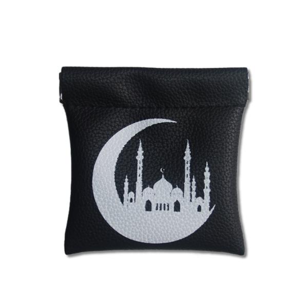 Compact Leather Coin Purse for Muslim Customized Color Genuine Leather Material