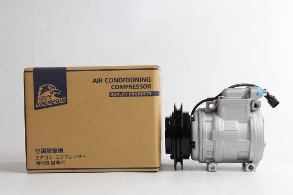 Excavator 24V AC Compressor For SANY SY55 SY60 SY65 60056549 J155