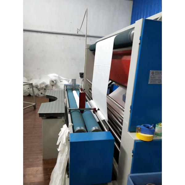 Energy Saving Fabric Checking Machine With Carding / Rolling Function