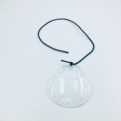 O protetor transparente do olho após fontes do equipamento dos primeiros socorros da cirurgia ventilou o remendo da proteção ocular da tampa