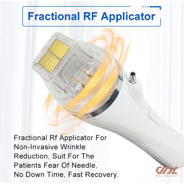 MJ0002 200w Multifunction 2 In 1 Insulated Needle With RF Miconeedle Portable Facial Skin Tightening RF output