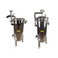 Boîtier de filtre à eau plissé à haut débit multi-cartouche 0.6MPa