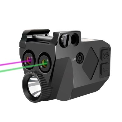 Roxo da vista do laser da espingarda e lúmens combinados do laser verde 500