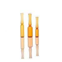 10ml ampola de vidro de borosilicato transparente uso cosmético médico
