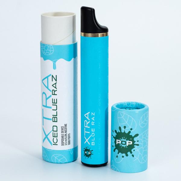 Упаковка цилиндра картона CMYK