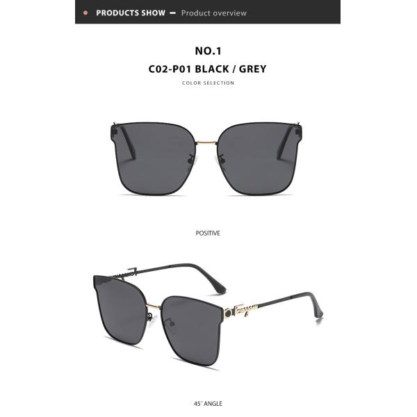 Солнечные очки металла женщин CE поляризовывали подгонянный объектив TAC логотипа