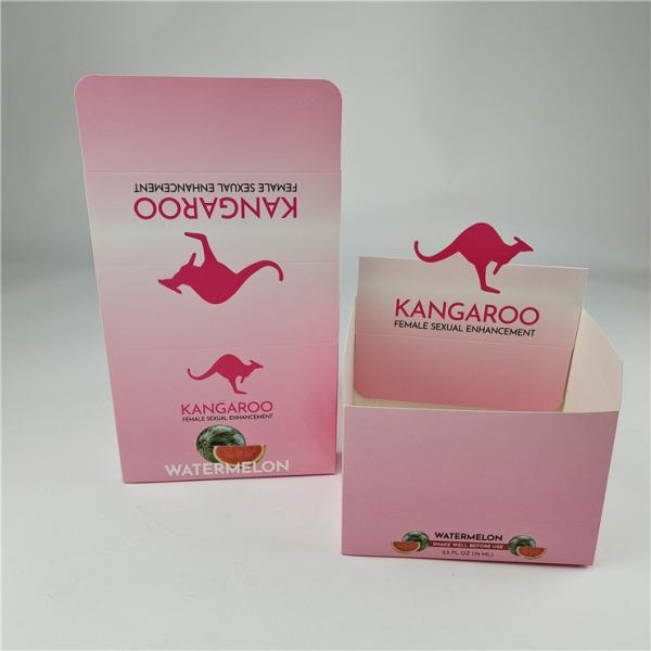 Custom Digital Printing Corrugated Counter Display Retail Cardboard Counter Display Boxes
