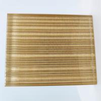 Metal luxuoso Mesh Laminated Glass Space Partition de PVB