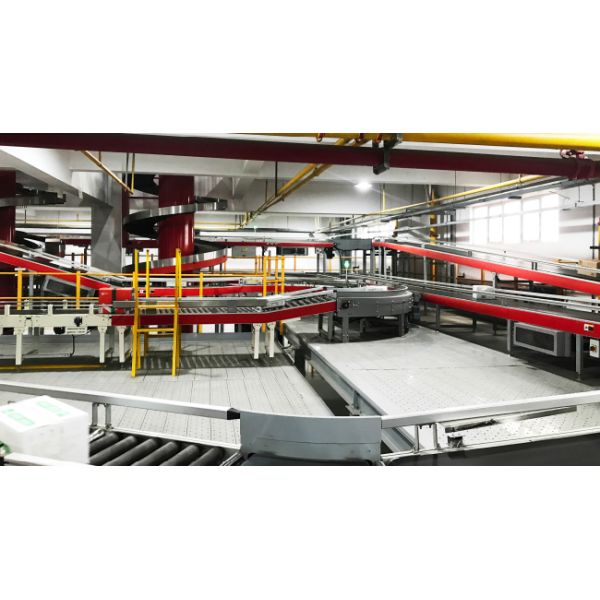 Carton Box Conveyor Sorting System Flexible Gravity Roller Conveyor System Logistics Sorting Warehouse Storage Rack