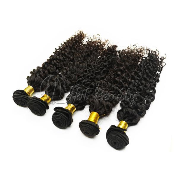 Deep Wave 100g 120g 160g Brazilian Hair Virgin Hair / Curly Hair Extensions