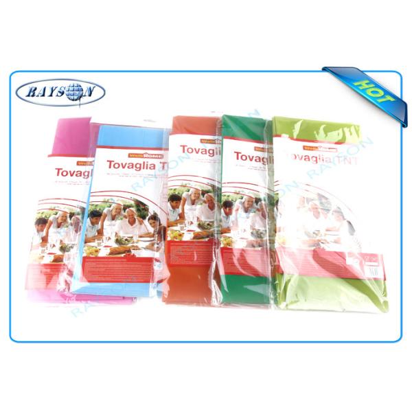 Ткань таблицы полипропилена Спунбонд крышек таблицы ресторана устранимая не сплетенная