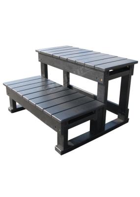 Os termas de luxe da banheira de hidromassagem da massagem pisam termas da assinatura de 2 séries pisam grão de madeira simulada