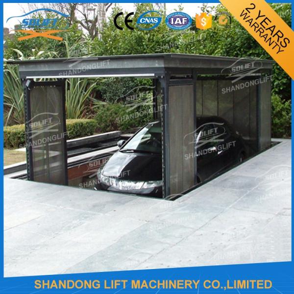 5T 3M Hydraulic Car Lift for Home Garage Basement 2 Car Parking Scissor Lift CE