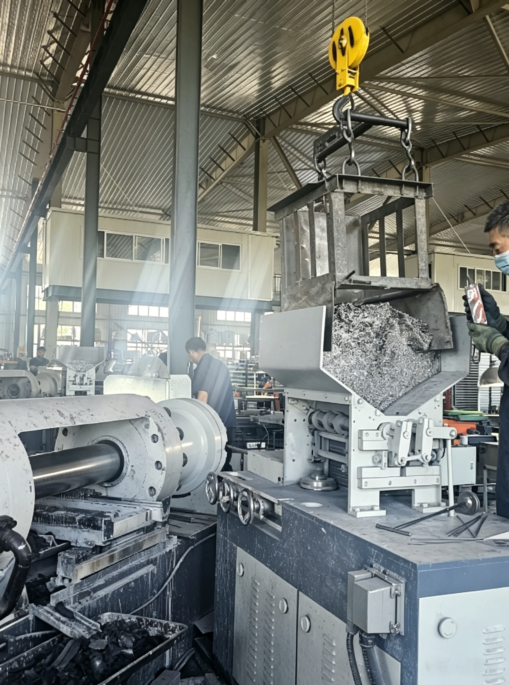 Automatic Rod Feeder with High-Speed Stable Feeding Flexible Size Adjustment and Independent Electrical Control Cabinet