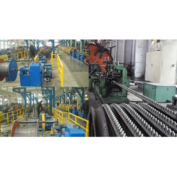 Résistance à la traction élevée câble en acier à bobine verrouillée pour téléphérique de transport de passagers en acier au carbone galvanisé