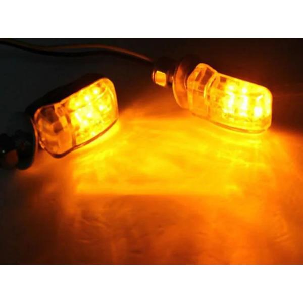 Motorcycle E24 12V LED Turn Signal Light with Bright Illumination