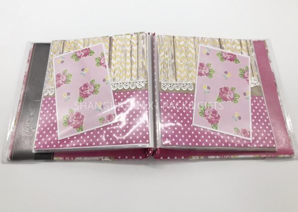Anniversary Vacation Memory Album Scrapbook , Baby Boy Baby Girl 8.5 X 11 Scrapbook Album