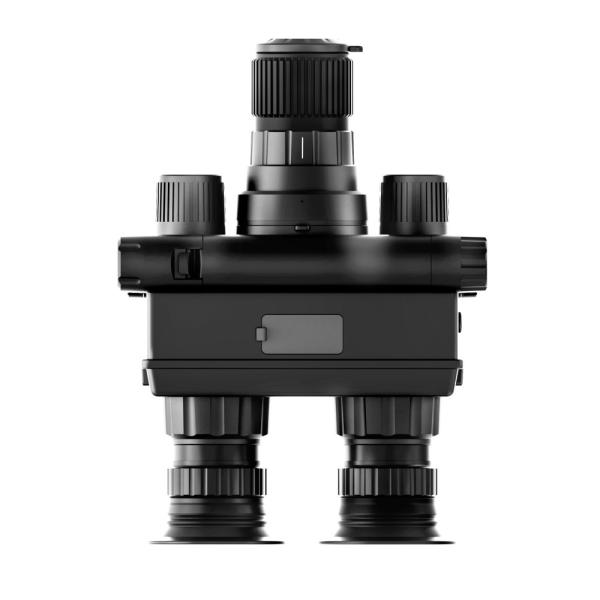 4K Helmet Mounted Night Vision Monocular with 4 Color Modes 1. 43 inch dual circular screens for Adults Hunting