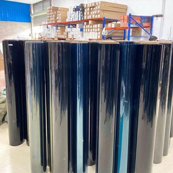 Glass PET Building Window Film Silver 20% VLT 2mil 1.52 X 30m