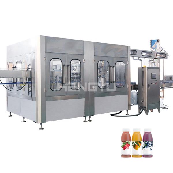 Beverage Bottling Plant Production Line Factory  OEM Plastic Bottle Milk Juice Filling Capping Machine Equipment for Sale