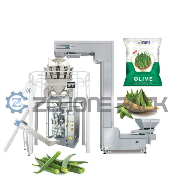 Batata vegetal vertical da máquina de empacotamento do saco do descanso do filme de rolo sobre o equipamento de empacotamento da parede