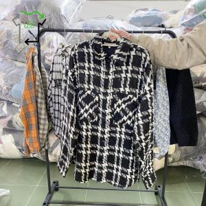 Womens Winter Used T Shirt Long Sleeved All Season Second Hand Clothes Mixed Styles