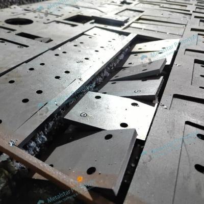 Custom metal prototype laser cutting for 1.0 to 20.0mm steel and aluminum