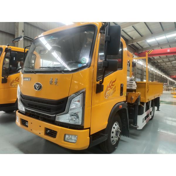 4 ton 4*2 dump Truck Crane full hydraulic pressure Cranes Truck with lift crane
