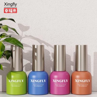 UV Gel 14ml Nail Polish Bottle Gel Nail Polish Empty Glass Custom Printed Nail Polish Bottles