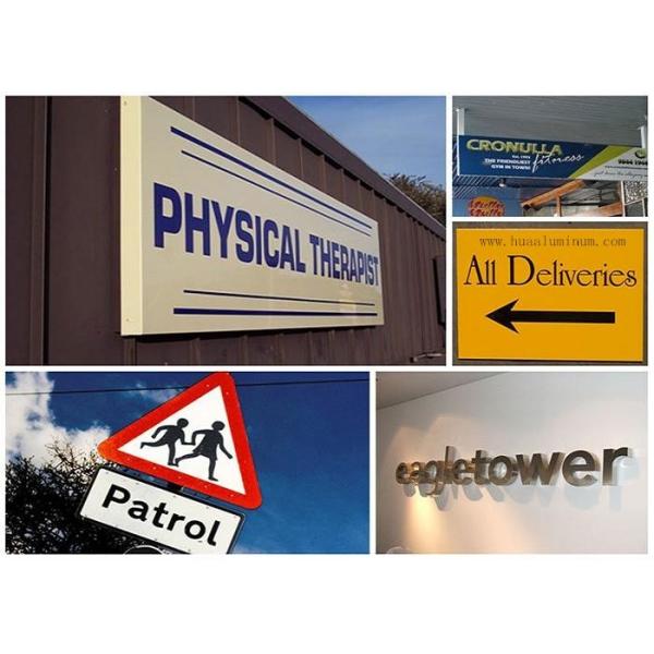 1500*3050mm Highway Advertisement Board Halogen Free 3mm Aluminum Composite Panel