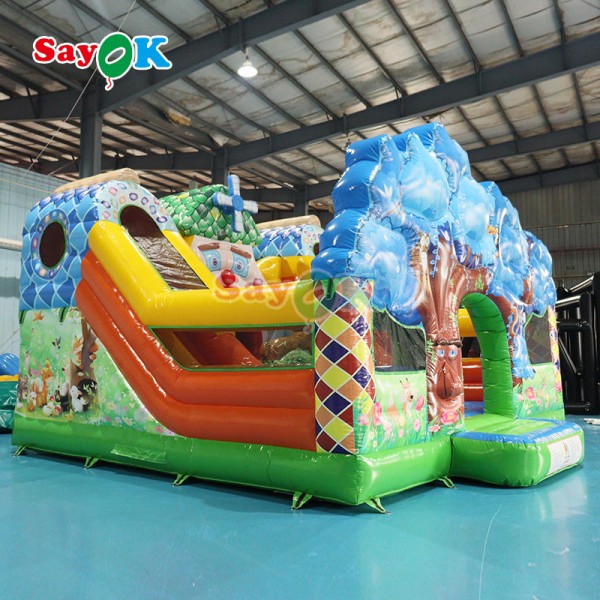 OEM/ODM Inflatable Bouncer Slide With Customized Design And Repair Patch