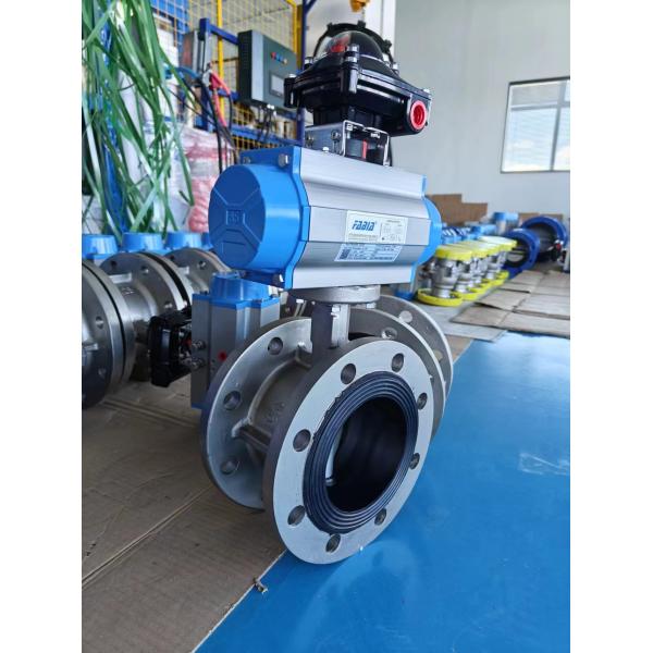 Ручной / Двигатель червяного привода Пневматический клапан бабочки для различных отраслей промышленности