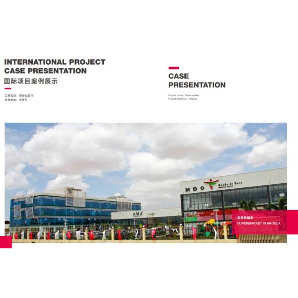 Продолжительное использование фотоэлектрической стальной конструкции