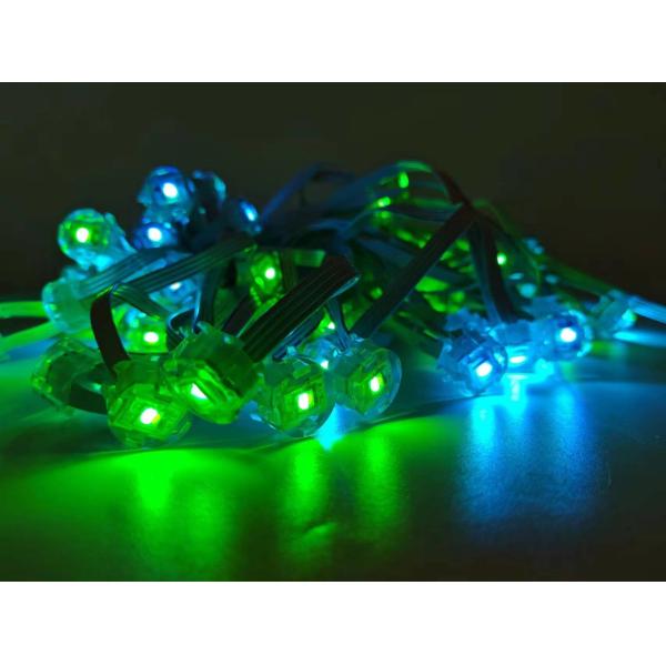 12V SMD5050 Point Light Christmas Decorative Outdoor Eave Lights RGB LED Outdoor String Pixel Light