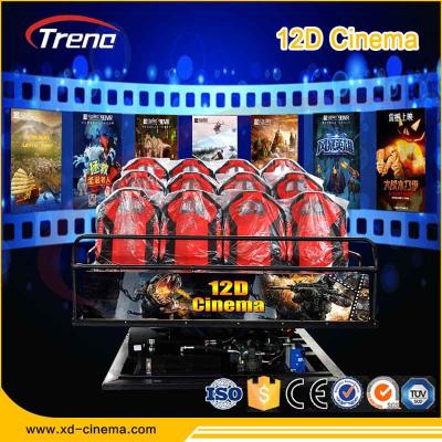 5KW jogadores de Seat do simulador seis do cinema 9D VR do sistema bonde 9D VR para o divertimento