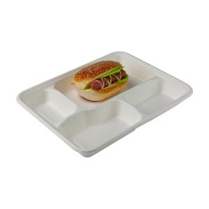 Les boîtes biodégradables à emporter de bloc supérieur, ont divisé Bento Box