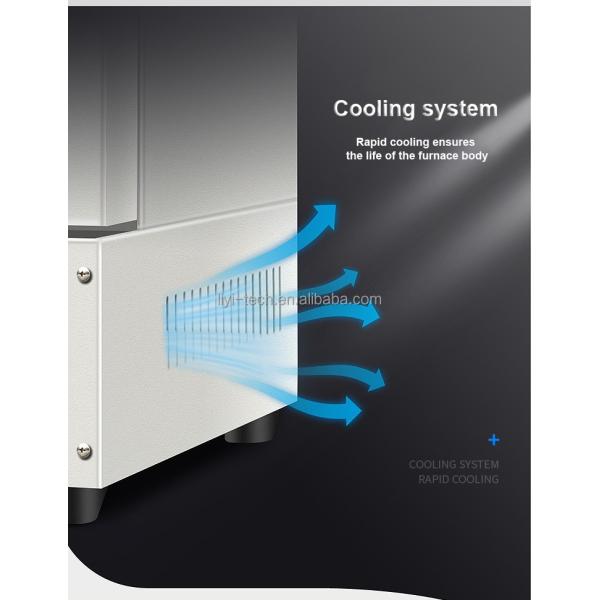 Liyi 1200 Degree Precision Lab Heating Equipment Heats up to 1000C High Temperature Ceramic Muffle Furnace, 1000 Degree Oven