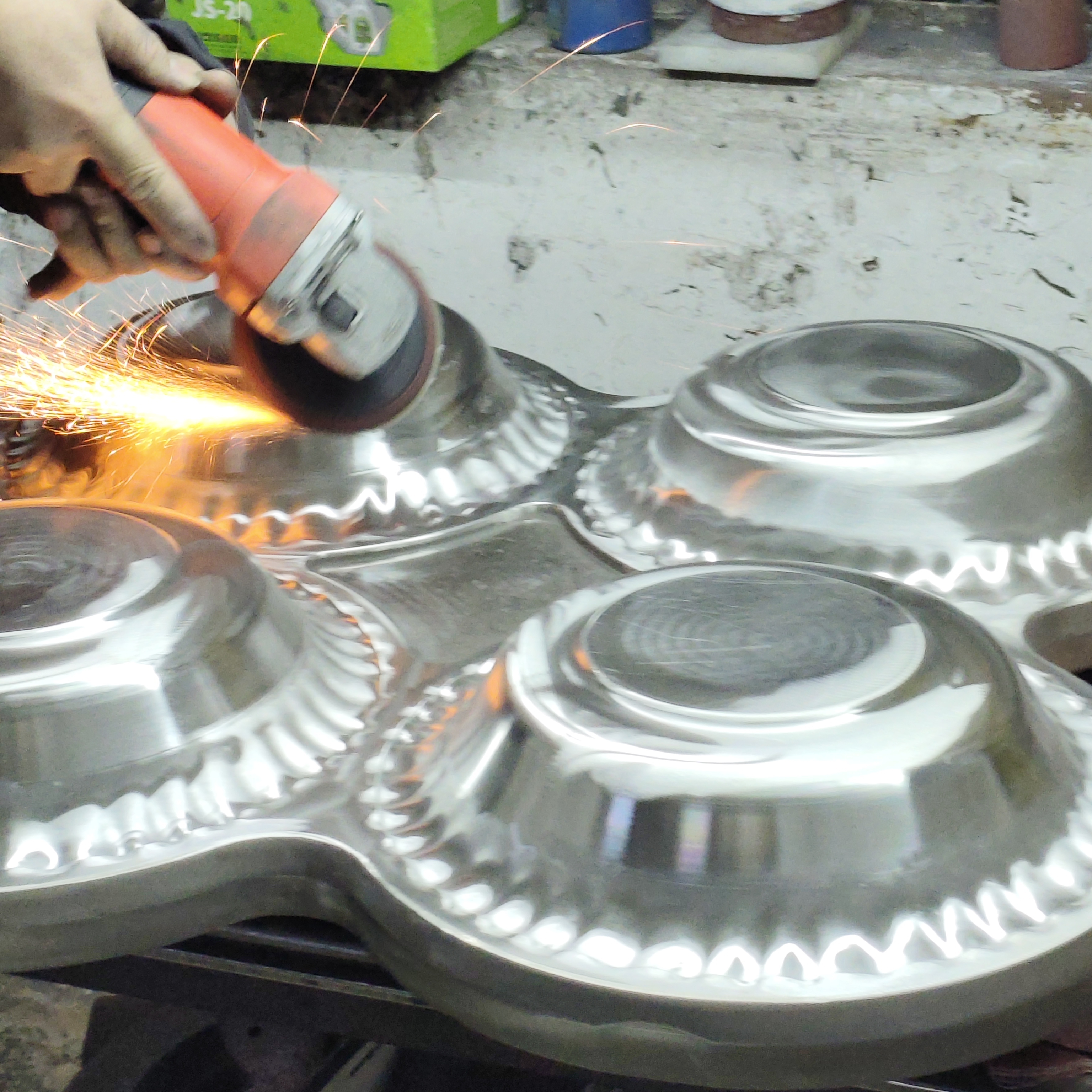Precision Melamine Mold Manufactured Using P20 Tool Steel Designed For Melamine Dinnerware Compression Molding Applications