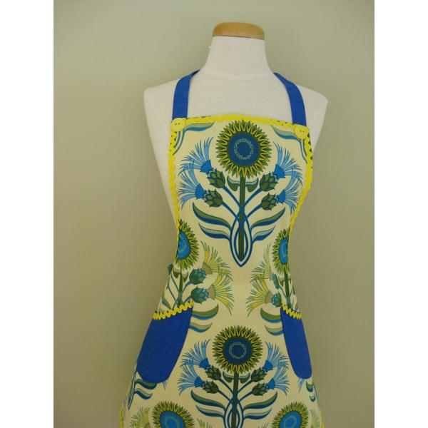 Ladies Apron, Kitchen Apron, Full Cooking Apron, Yellow Apron, Apron With Pockets, Gift For Women, Adult Apron, Gift Und