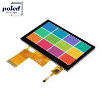 Affichage Polcd RVB 24 bits Écran tactile TFT 4,3 pouces ST7262E43 800x480