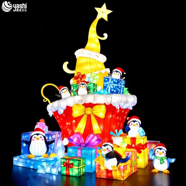 Large-scale Christmas Outdoor LED Lighting Installation