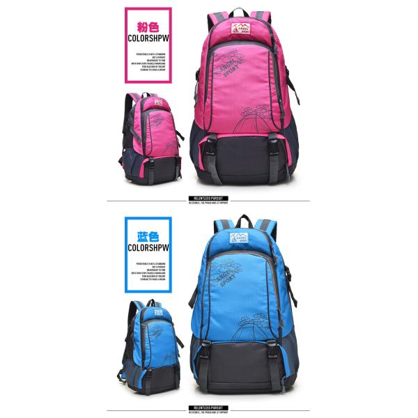 Wholesale Travelling Bag Big Capacity Double Shoulder Bag Female Outdoor School Student Man's Bag