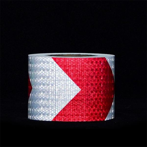 Crystal Grid Reflective Film Stickers Self Adhesive Lattice Reflective Vinyl for Road Sign