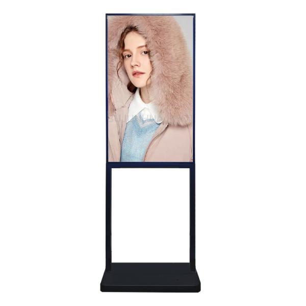Shop Entrance 43 Single Screen Wifi Digital Signage Kiosk Floorstanding Installation