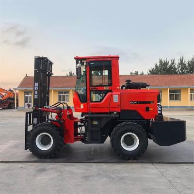 3.5 Ton Industrial Forklift Truck Equipment With 140mm Fork Width