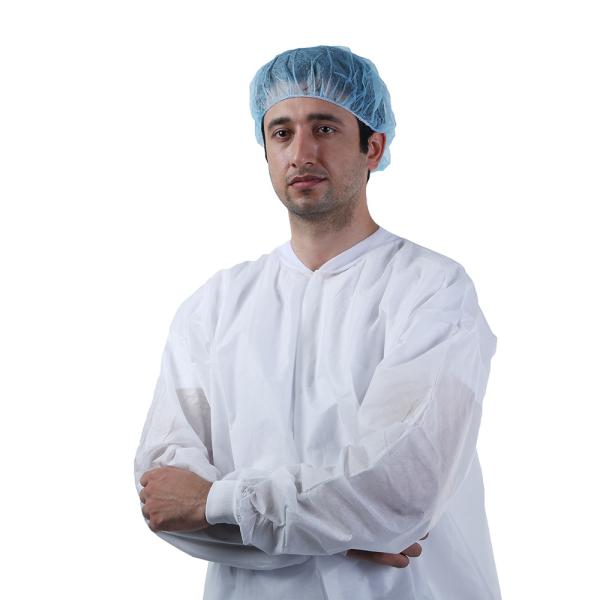 Bouffant Cap Manufacturer Water Proof Bouffant Cap Pp Pe Multiple Colour Disposable PP PE Isolation Cap