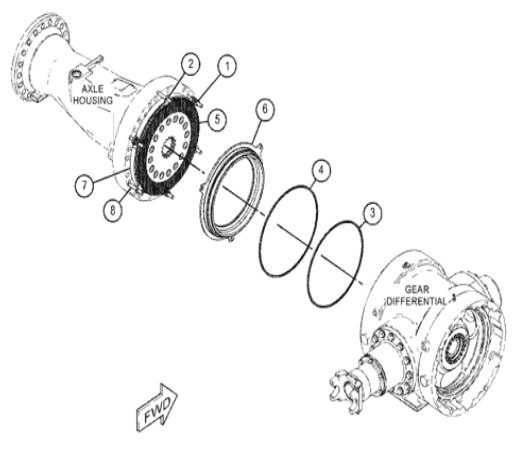 5138364 513-8364 Piston Excavator Engine Parts For Wheel Loader 950GC
